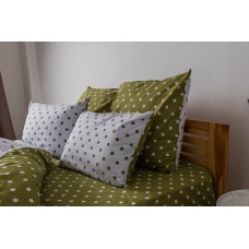 Комплект постельного белья ТЕП "Happy Sleep Olive Dots, 50x70 семейный