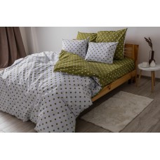 Комплект постельного белья ТЕП "Happy Sleep Olive Dots, 50x70 семейный