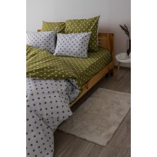Комплект постельного белья ТЕП "Happy Sleep Olive Dots, 50x70 семейный