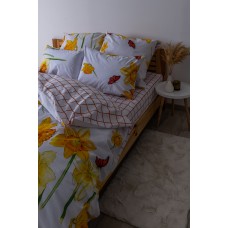 Комплект постельного белья ТЕП "Soft dreams" Нарцис, 70x70 двуспальный