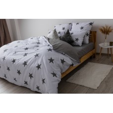 Комплект постельного белья ТЕП "Soft dreams" Morning Star Grey, 70х70 семейный