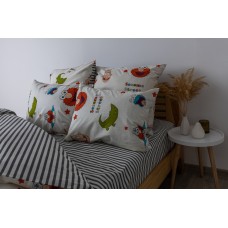 Комплект постельного белья ТЕП "Soft dreams" Sesame Faces, 70x70 полуторный