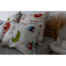 Комплект постельного белья ТЕП "Soft dreams" Sesame Faces, 70x70 полуторный