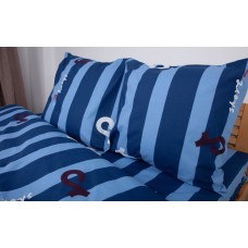 Комплект постельного белья ТЕП "Soft dreams" Line Blue, 70x70 евро