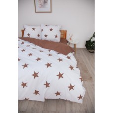 Комплект постельного белья ТЕП "Soft dreams" Morning Star Cappuccino, 70х70 семейный