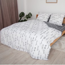 Комплект постільної білизни ТЕП "Soft dreams" White Look, 70x70 полуторный