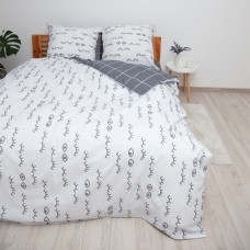 Комплект постільної білизни ТЕП "Soft dreams" White Look, 70x70 полуторный