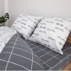 Комплект постільної білизни ТЕП "Soft dreams" White Look, 70x70 полуторный