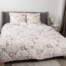 Комплект постельного белья "ТЕП" Заметки любви, 70x70 двуспальный