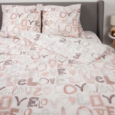 Комплект постельного белья "ТЕП" Заметки любви, 70x70 двуспальный