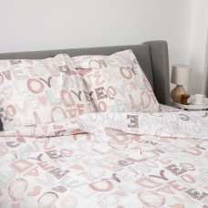 Комплект постельного белья "ТЕП" Заметки любви, 70x70 двуспальный