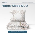 Комплект постільної білизни "Happy Sleep Duo" Glorius, 70x70 двоспальний