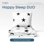 Комплект постільної білизни "Happy Sleep Duo" Morning Star, 70x70 полуторний