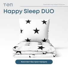 Комплект постільної білизни "Happy Sleep Duo" Morning Star, 70x70 євро