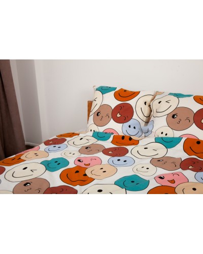 Комплект постільної білизни ТЕП "Happy Sleep Duo" Emojical, 70x70 євро