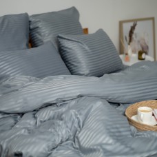 Комплект постельного белья ТЕП "СТРАЙП САТИН" Lunar евро