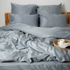 Комплект постельного белья ТЕП "СТРАЙП САТИН" Lunar евро