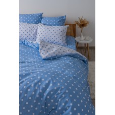 Комплект постельного белья ТЕП "Happy Sleep Light Blue Dots, 50x70 семейный