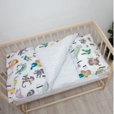 Комплект детского постельного белья "ТЕПИК" 1-3 года Алфавит