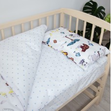 Комплект детского постельного белья "ТЕПИК" 1-3 года Зоопарк