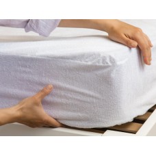 Простынь-чехол водонепроницаемая "WATERPROOF Бамбук" 120*200 см