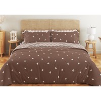 Комплект постельного белья ТЕП "Soft dreams"Cappuccino Night, 70x70 двуспальный