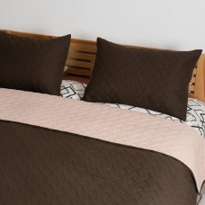 Покрывало ТЕП "VINTAGE" 220*240 см 1шт наволочка 50*70 см 2шт Коричневый