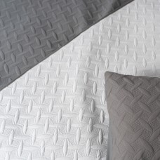 Покрывало ТЕП "VINTAGE" 240*260 см 1шт наволочка 50*70 см 2шт Серый/Винтаж