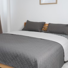 Покрывало ТЕП "VINTAGE" 240*260 см 1шт наволочка 50*70 см 2шт Серый/Винтаж