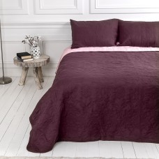 Покрывало ТЕП "VINTAGE" 180*240 см Бордовый/Аравийская ночь