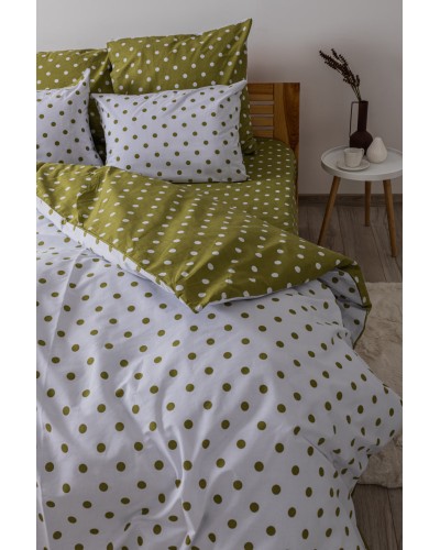 Комплект постільної білизни "ТЕП" Olive Dots, 70x70