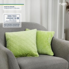 Подушка декоративная "VELOUR" 40*40 см салатовый