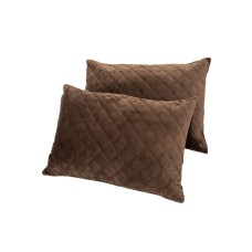 Подушка декоративная "VELOUR" 50*70 см коричневый