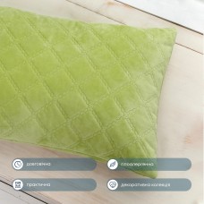 Подушка декоративная "VELOUR" 50*70 см салатовый
