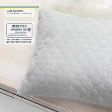 Подушка декоративная "VELOUR" 50*70 см светло-серый