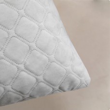 Подушка декоративная "VELOUR" 50*70 см светло-серый