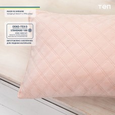 Подушка декоративная "VELOUR" 50*70 см пудровый