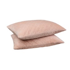 Подушка декоративная "VELOUR" 50*70 см пудровый