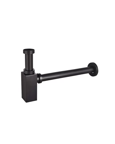 KOER BT-02-05 Сифон для умывальника 1 1/4'' (Цвет черный) (25 шт/ящ)