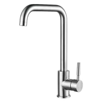 Смеситель для кухни из нерж. стали SUS304 ZERIX LUX-011-G (ZX4873)