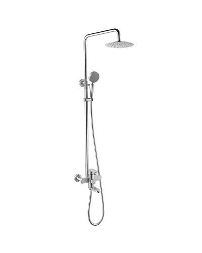Душевая колонна со смесителем ZERIX LEB-009-J из нерж. стали SUS304 (ZX4809)
