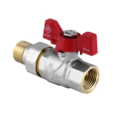 Кран шаровый с американкой 1/2" ГШМ (NF.921) NOLF (NF2961)
