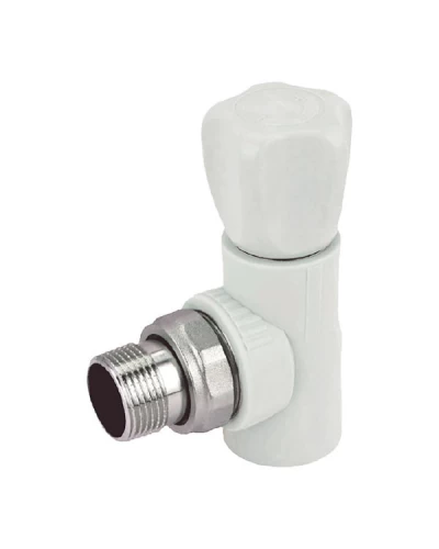 Вентиль радиаторный угловой PPR 25x3/4 (KOER K0168.PRO) (KP0217)