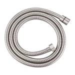 Шланг для воронки душа ZERIX LR70043-150 (150 см) (оплетка нерж. сталь) (LL1635)