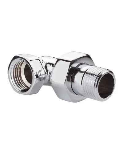 Угон американка (хром) 1/2" угловой KOER KR.342.CHR (KR2705)