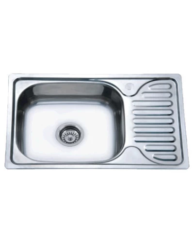 Кухонная мойка ZERIX Z6642-08-180D (decor) (ZX1601)