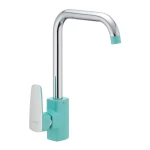 Смеситель кухонный бирюзовый MIXXUS Missouri 014-G (MI1627)