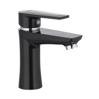 Смеситель для умывальника PLAMIX Oscar-001 black (без подводки) (PM0024)