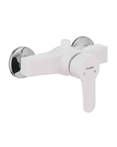 Смеситель для душа PLAMIX Mario-003 White (без шланга и воронки) (PM0011)