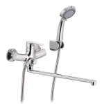 Смеситель для ванны MIXXUS PREMIUM PUSH Chr-006 (перевод. кнопкой) (MI1665)